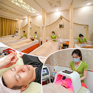 Lấy Nhân Mụn Ẩn, Mụn Cám, Mụn Đầu Đen/ Xóa Mụn Ruồi - Mụn Thịt - Tàn Nhang - Đồi Mồi Với Công Nghệ Laser Hiện Đại Không Đau Kết Hợp Chăm Sóc Da Thư Giãn Tại Mỹ Viện Ngọc Ánh