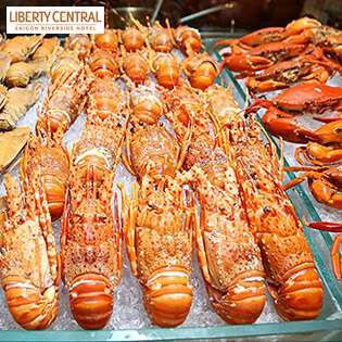 Buffet Tối Cuối Tuần Tôm Hùm Hải Sản Cao Cấp BBQ Không Giới Hạn - Liberty Central Saigon Riverside