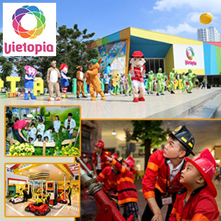 KVC Vietopia: Trọn Gói Vui Chơi Không Giới Hạn & Vé Sự Kiện Vietopia International Expo 2019 Cho 2 Người