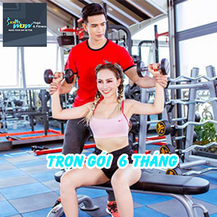 SannyWow Fitness & Yoga 5* Trọn Gói 06 Tháng Tập Luyện Gym, Yoga 7IN1 Chuẩn Châu Âu + Suất Ăn 7IN1 Độc Quyền!