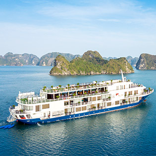Du Thuyền 5* Hạ Long Mon Chéri Cruises - Khám Phá Vịnh Lan Hạ, Vịnh Hạ Long 2N1Đ Dành Cho 01 Khách