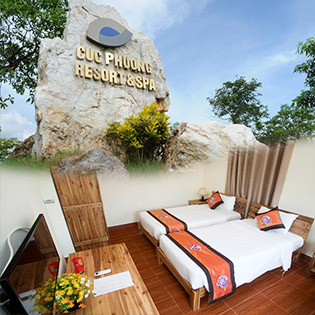 Cúc Phương Resort 4* Ninh Bình - 2N1Đ Phòng Standard Villa Double/ Twin Cho 2 Người, Miễn Phí Tắm Khoáng