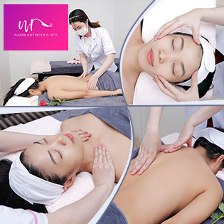 99K - (120 Phút) Lựa Chọn 1 Trong 3 Dịch Vụ: Dextox Diệp Lục/ Điều Trị Mụn/ Massage Body Thư Giãn Toàn Thân - Narri Esthetics Spa
