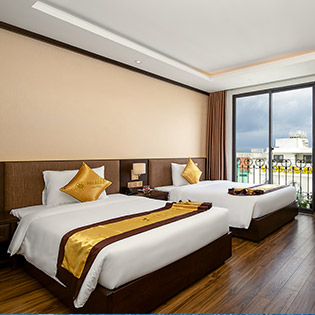 Khách Sạn Palazzo Chuẩn 4* Đà Nẵng - 2N1Đ Phòng Superior - Gồm Buffet Sáng – Miễn Phí Hồ Bơi Ngoài Trời – Không Phụ Thu Cuối Tuần - Miễn Phí 1 Chiều Đón Hoặc Tiễn Sân Bay