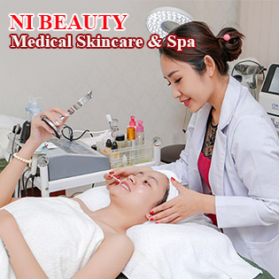 Miễn Tip - Sạch Mụn + Bay Thâm + Se Khít Chân Lông Chuẩn Y Khoa - Cam Kết Hiệu Quả 100% - NI BEAUTY Medical Skincare & Spa