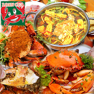 Buffet Cua Biển – Đảm Bảo Chất Lượng – Không Phụ Thu Cuối Tuần Tại Nhà Hàng Loan Cua