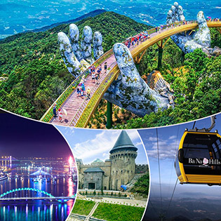 Đà Nẵng - Ngũ Hành Sơn - Hội An - Bà Nà Hill - Cù Lao Chàm 3N2Đ, Tặng Vé Du Thuyền Sông Hàn - Cho 01 Người