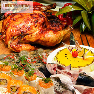 Buffet Trưa Đẳng Cấp, Miễn Phí Nước Ngọt - Liberty Central SG Citypoint 4*