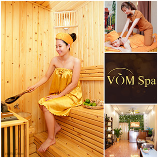 VÒM SPA - 90 PHÚT MASSAGE BODY THƯ GIÃN AROMA KẾT HỢP ĐÁ NÓNG + XÔNG