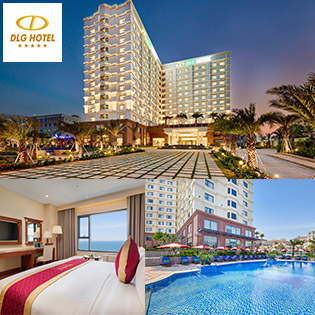 Nghỉ Dưỡng Tại DLG Hotel 5* Đà Nẵng 2N1Đ - Phòng Superior (King/ Twin) - Tặng 01 Set Bánh Trà Chiều - Buffet Sáng Dành Cho 02 Người. Không Phụ Thu Cuối Tuần