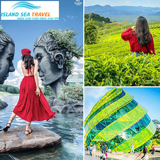 Tour Đà Lạt 2N2Đ – Ngôi Làng Cổ Tích – Hồ Vô Cực - Thung Lũng Đèn - Que Garden - Đồi Chè Cầu Đất - Quảng Trường Lâm Viên - Hồ Xuân Hương
