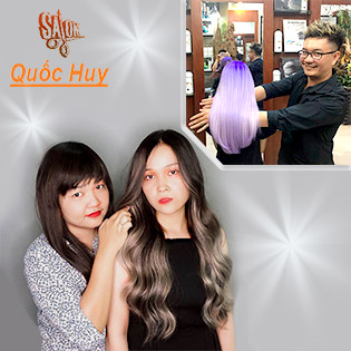 Cây Kéo Vàng Quốc Huy Top 10 Salon Uy Tín Nhất Sài Gòn - Trọn Gói 4 Dịch Vụ Uốn/ Duỗi/ Nhuộm/ Bấm Xù Cao Cấp