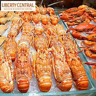 Buffet Tối Cuối Tuần Tôm Hùm, Hải Sản Cao Cấp BBQ Không Giới Hạn - Liberty Central Saigon Riverside 