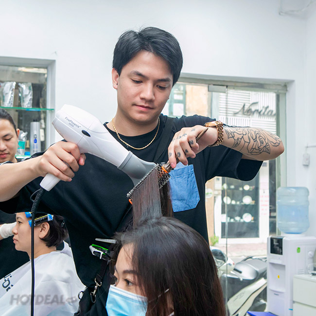 TOP 10+ tiệm cắt tóc nam đẹp nhất Hà Nội 2024