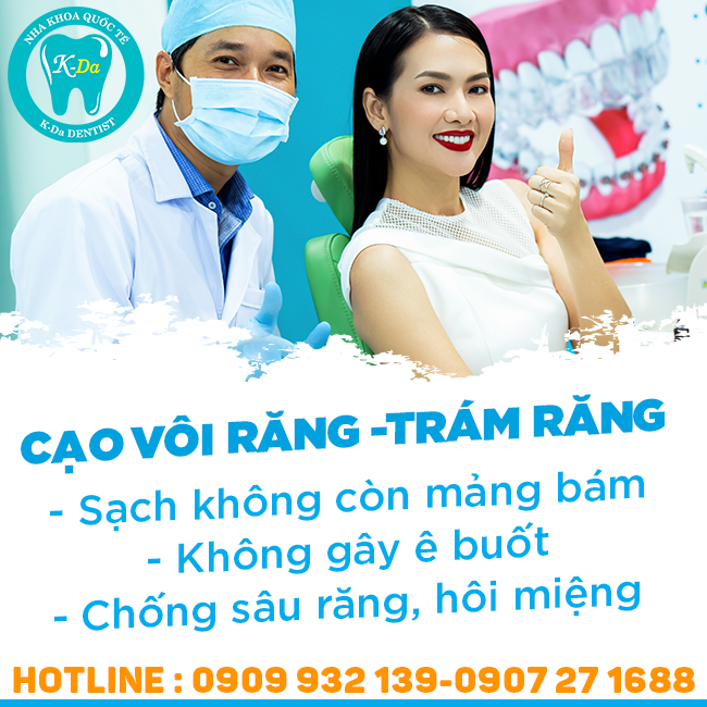 Hệ Thống Nha Khoa Quốc Tế K-Da - Cạo Vôi, Đánh Bóng/ Trám Răng