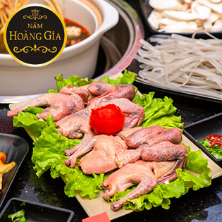 Set Chim Câu + Bò Mỹ Dành Cho 4 - 5N Tại NH Lẩu Nấm Hoàng Gia