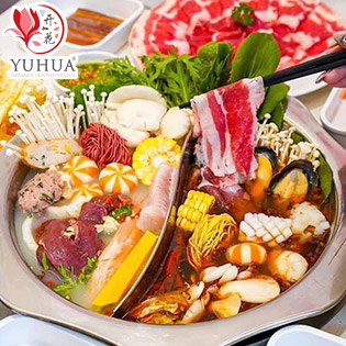 Thiên Đường Lẩu Đài Loan Yuhua Special - Buffet Lẩu Lừng Danh Chạy Chuyền Trên Thố Với 6 Vị Lẩu Đặc Sắc Và Hơn 80 Món Nhúng (Đã Bao Gồm VAT & Nước Uống)