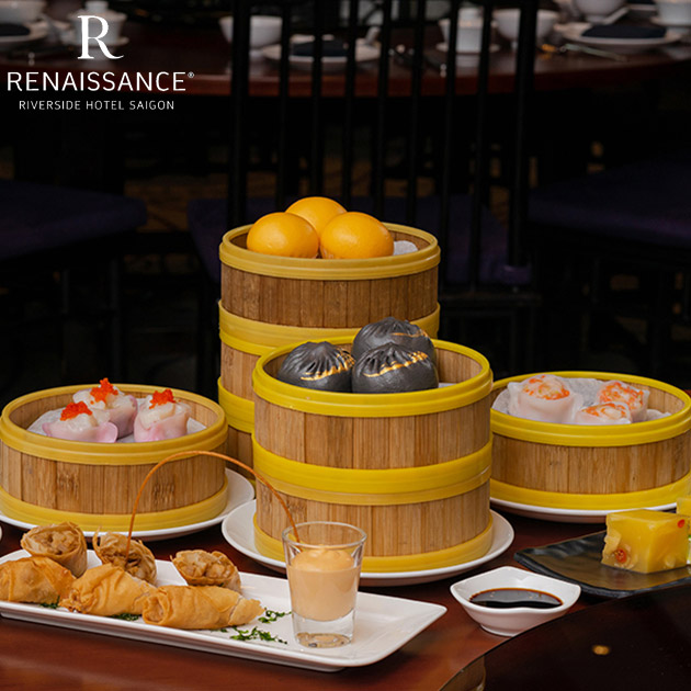 Renaissance Riverside - Buffet Trưa Dimsum 36 Món Chuẩn Vị Trung Hoa