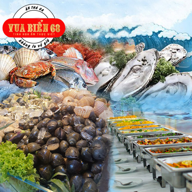 Thực đơn buffet hải sản tại Lê Trọng Tấn Tân Phú bao gồm những loại hải sản nào?
