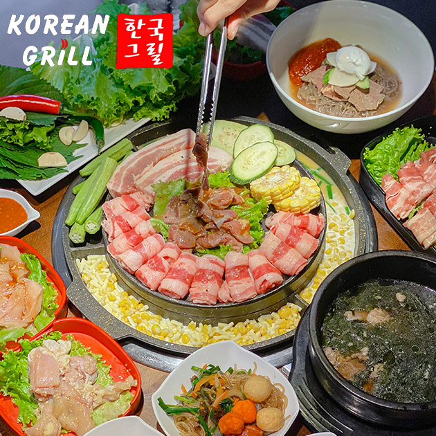Korean Grill - Buffet Thịt Nướng Hàn Quốc, Lẩu, Tráng Miệng