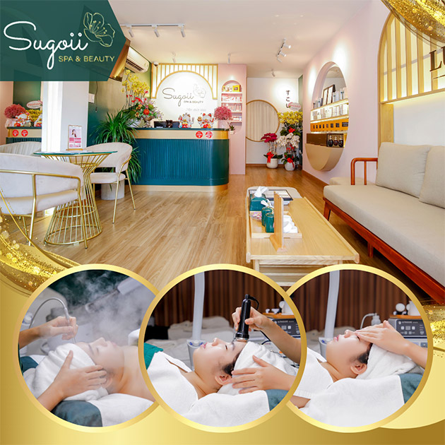 Sugoii Spa & Beauty - Combo Nâng Cơ + Trắng Sáng Da + Massage Đầu