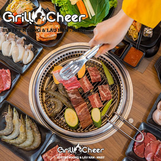 Grill & Cheer Vincom Lê Văn Việt - Buffet Nướng Lẩu Hàn - Nhật