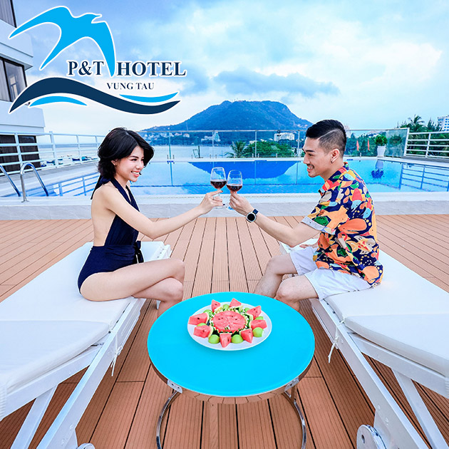 PT Hotel Vũng Tàu 3* - Phòng Deluxe 2N1Đ + Ăn Sáng - Có Hồ Bơi