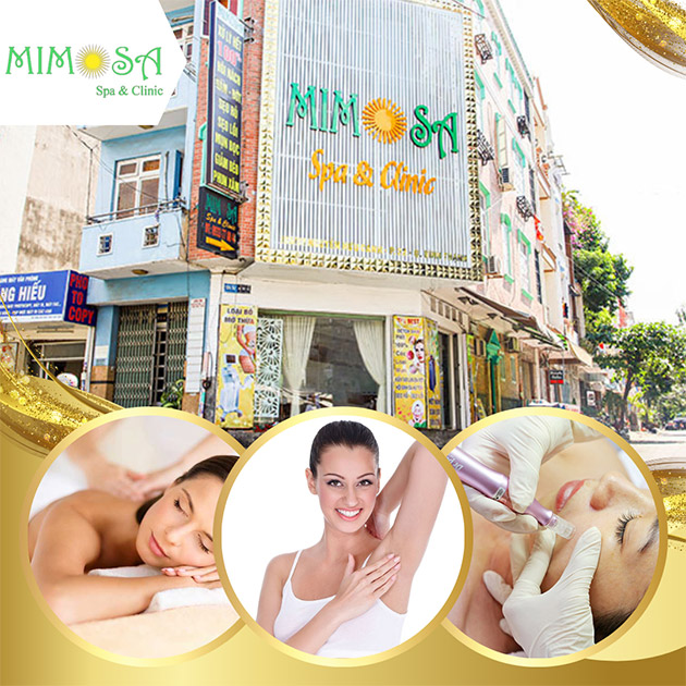 Mimosa Spa - Trị Mụn Lưng/ Thâm Nách/ Lăn Kim/ Phi Kim Tảo Biển
