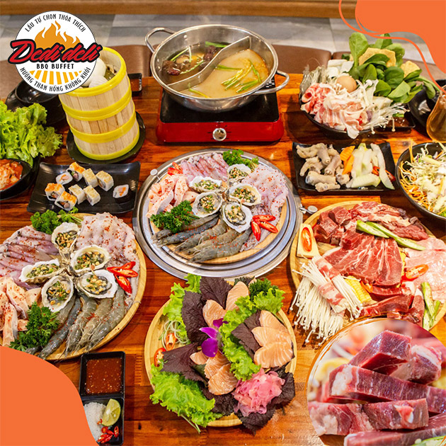 Dedi Deli Aeon Mall Hải Phòng - Buffet Nướng Hoặc Lẩu Tự Chọn