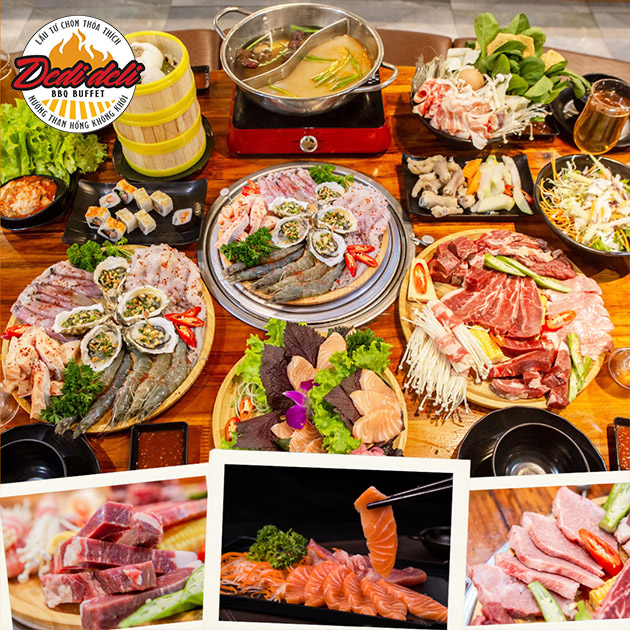 Dedi Deli Aeon Mall Hải Phòng - Buffet Nướng Lẩu, Sashimi Cao Cấp