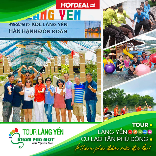 Tour Làng Yến 1 Ngày - Cù Lao Tân Phú Đông - Tiền Giang