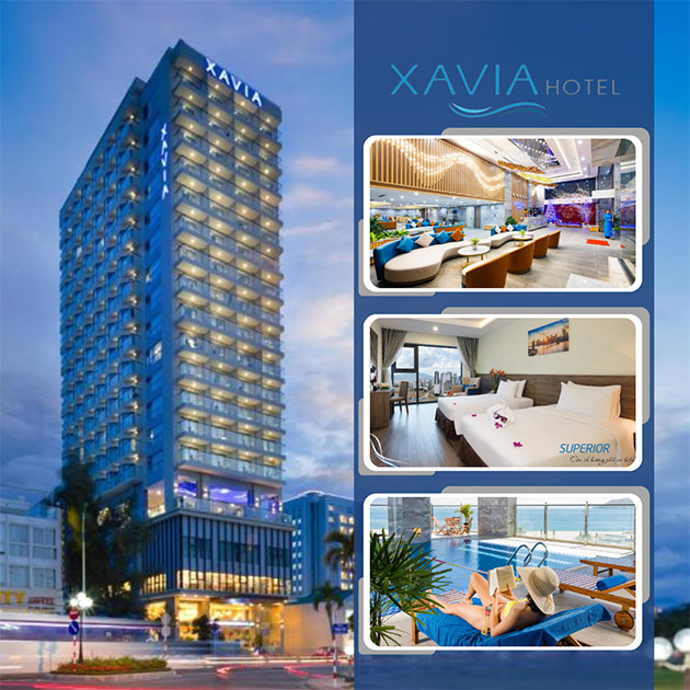 Xavia Hotel Nha Trang 4* - Phòng Superior 2N1Đ + Ăn Sáng - 2 Khách
