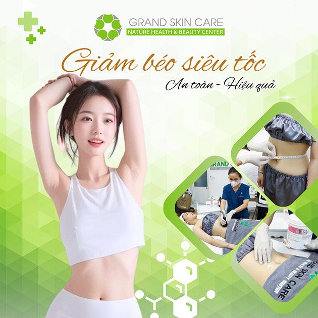 Grand Skin Care - 5 Lần Giảm Béo Siêu Tốc Lipo Pro - Hiệu Quả Ngay