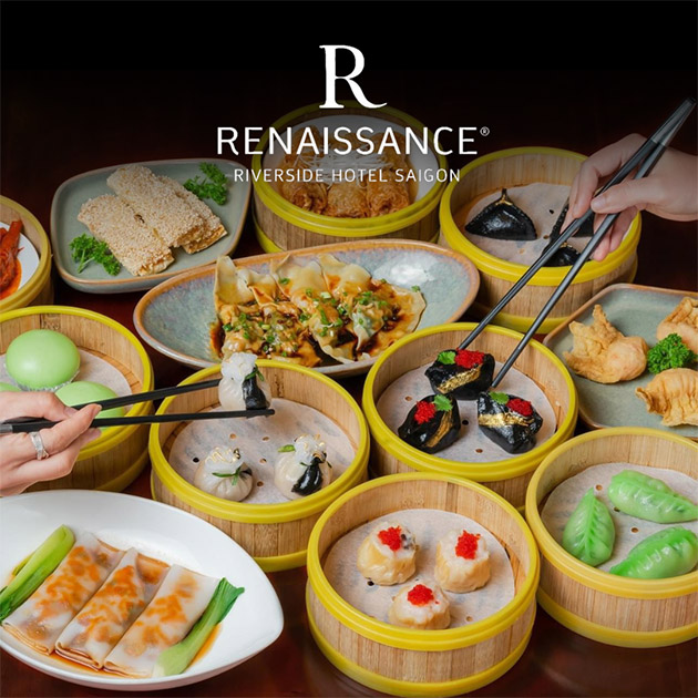 Renaissance Riverside - Buffet Dimsum 36 Món Hương Vị Bậc Nhất SG