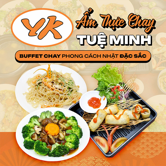 Ẩm Thực Chay Tuệ Minh - Buffet Chay Phong Cách Nhật Đặc Sắc