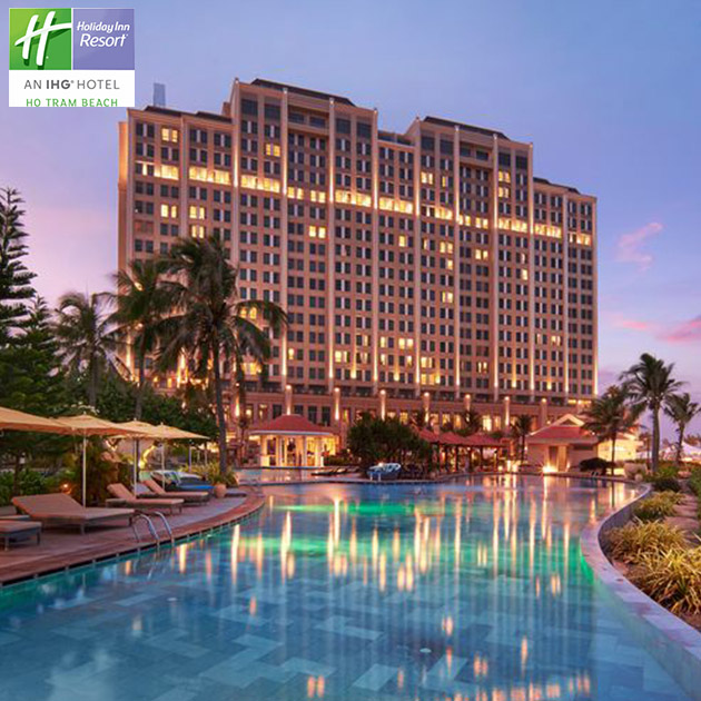 Holiday Inn Hồ Tràm 5* - Combo Nghỉ 2N1Đ + Ăn Sáng + Đón Tiễn