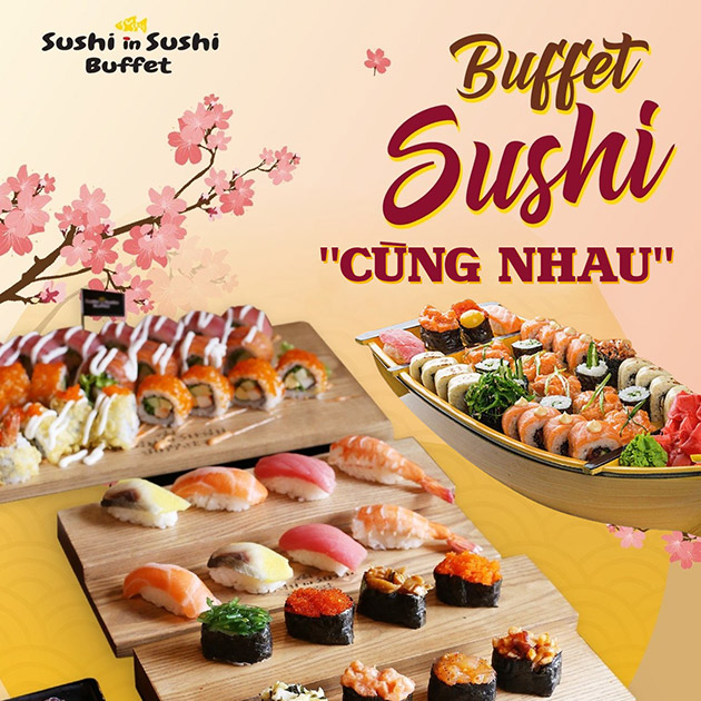 Sushi In Sushi - Buffet Tinh Hoa Nhật Bản Không Giới Hạn