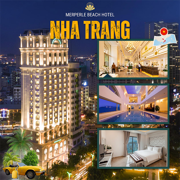 MerPerle Beach Hotel Nha Trang 4* - P. Standard 2N1Đ - 2 Khách