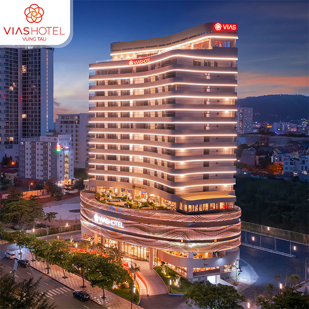 Vias Hotel Vũng Tàu 5* - P. Deluxe City View + Ăn Sáng + Đưa Đón