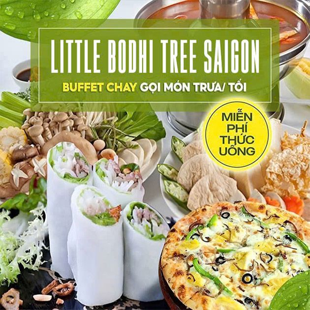 Little Bodhi Tree Saigon - Buffet Chay Gọi Món Trưa/ Tối