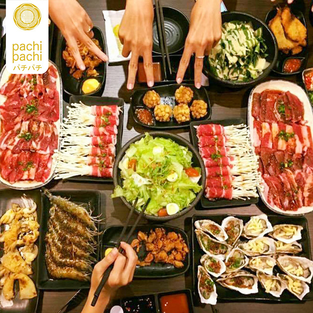 Pachi Pachi - Buffet Lẩu Nướng Chuẩn Nhật - Bò Mỹ, Hải Sản