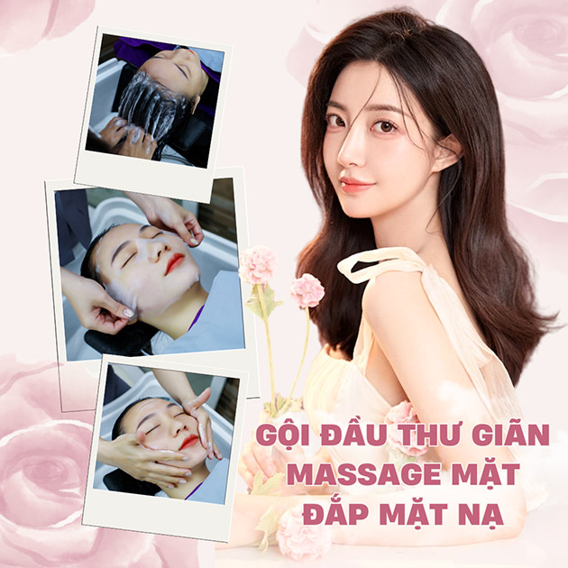 Keva Nail Mi - Gội Đầu Dưỡng Sinh + Massage Mặt + Đắp Mặt Nạ