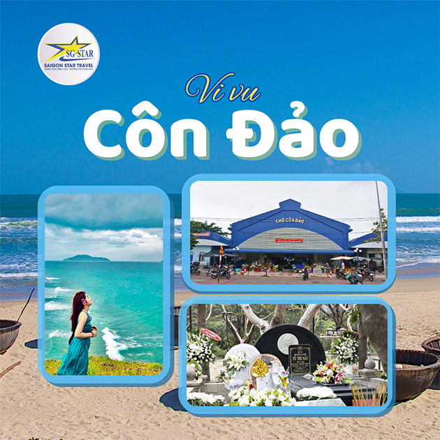 Tour Côn Đảo 2N2Đ - Viếng Mộ Cô Sáu - Checkin Bãi Đầm Trầu