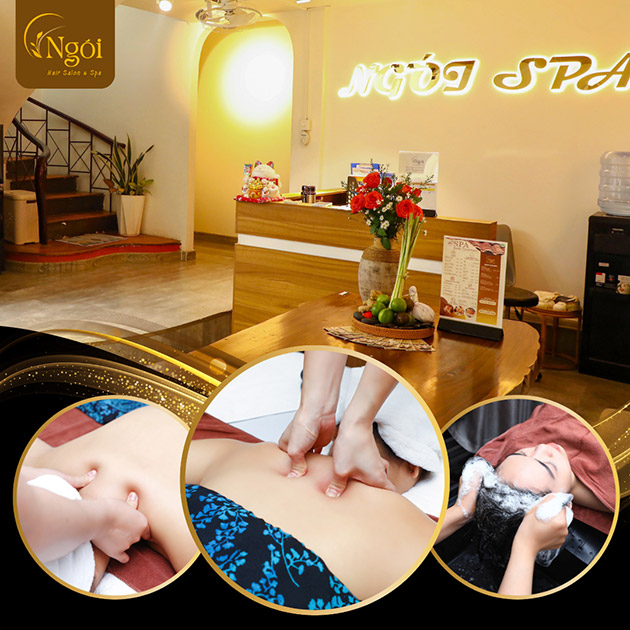 Ngói Spa - Massage Body + Bấm Huyệt + Foot/ Gội Đầu Dưỡng Sinh