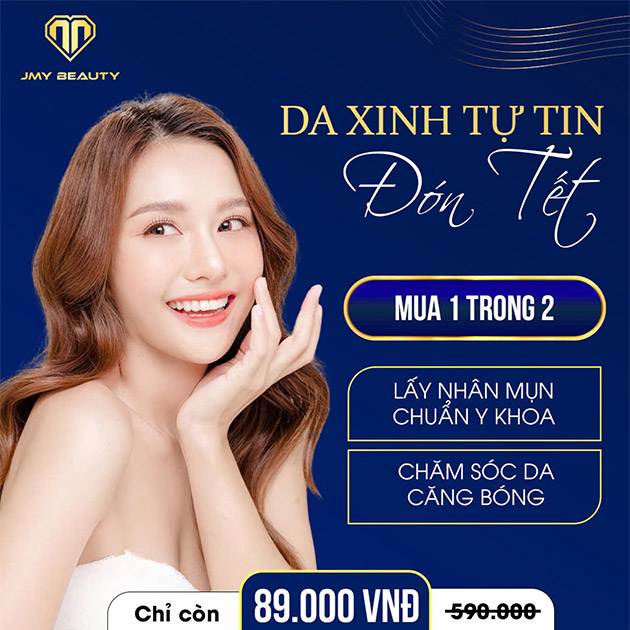 JMY Beauty - Trị Mụn/ Căng Bóng Trắng Sáng Da - Hiệu Quả Ngay