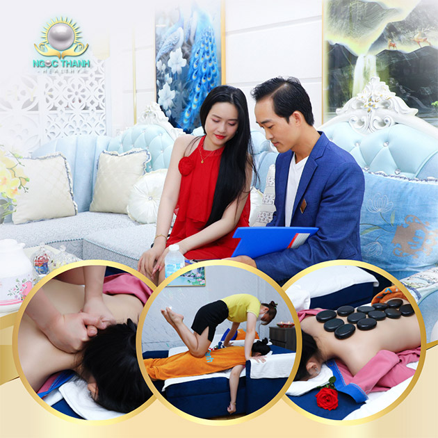 Ngọc Thanh Healthy - Bấm Huyệt + Massage Body + Foot 130' Cao Cấp