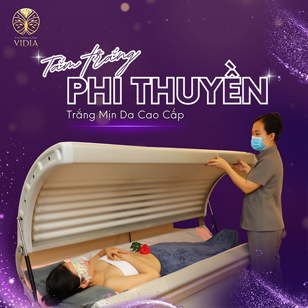 Vidia Clinic - Tắm Ủ Trắng Phi Thuyền Trắng Mịn Da Cao Cấp