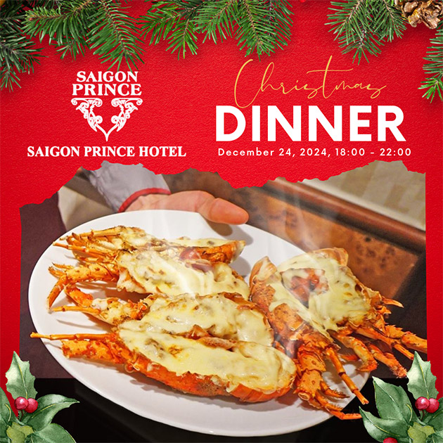 Saigon Prince - Buffet Giáng Sinh Tôm Hùm, Ban Nhạc Hòa Tấu