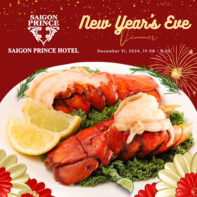 Saigon Prince - Buffet Tôm Hùm Đón Năm Mới 2025 - Countdown Party