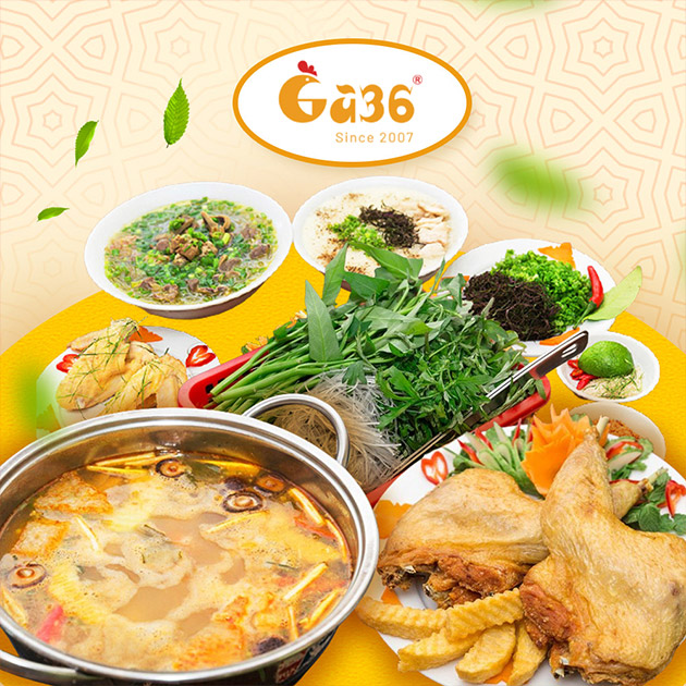 Gà 36 - Set Ăn 2 Suất Gà Trọn Gói Siêu Hấp Dẫn